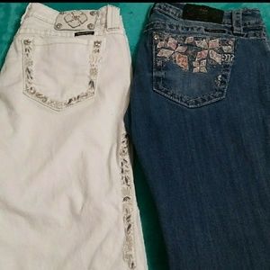 Miss me skinny jeans and capris